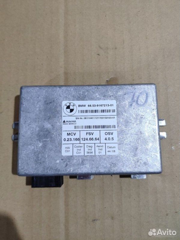 Эбу камеры в наружном зеркале BMW X5 E70 N52B30