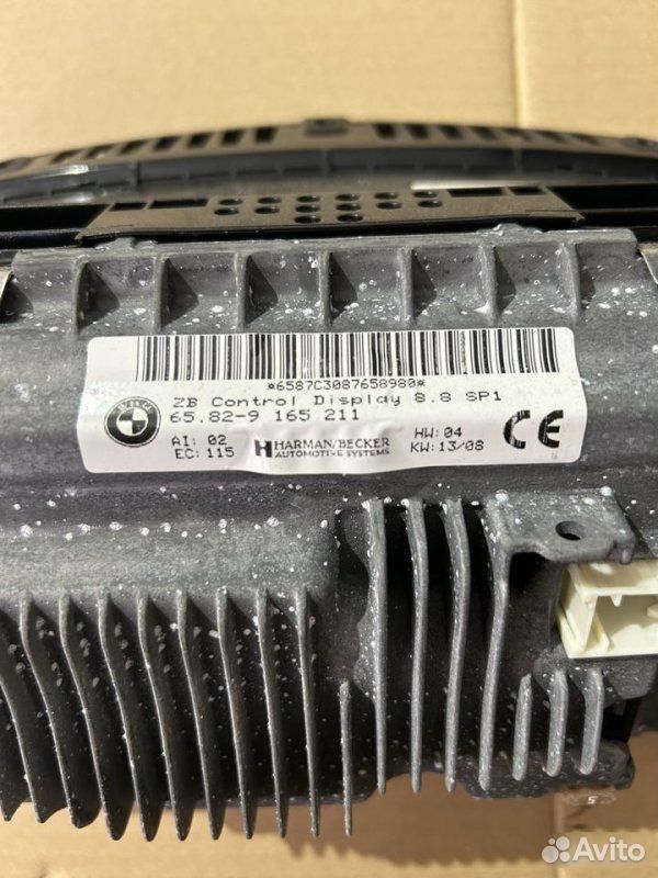 Центральный дисплей BMW 7 E65 N62B48 2008