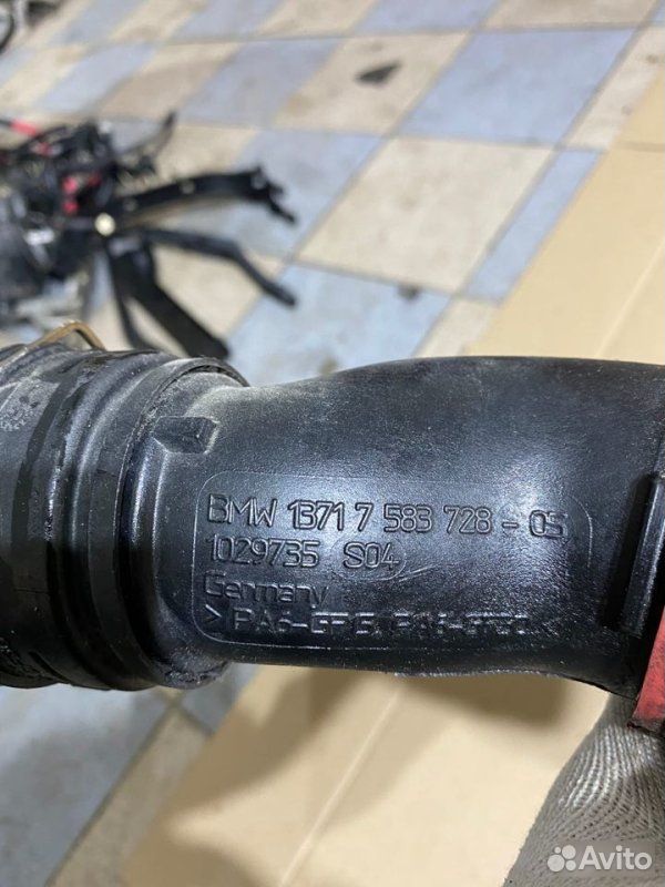 Патрубок интеркулера BMW 5 F07 N55B30 2010