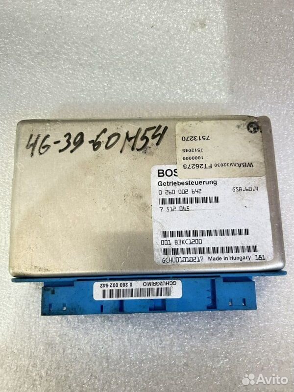 Блок управления АКПП BMW 5 E39 M54B30 2003