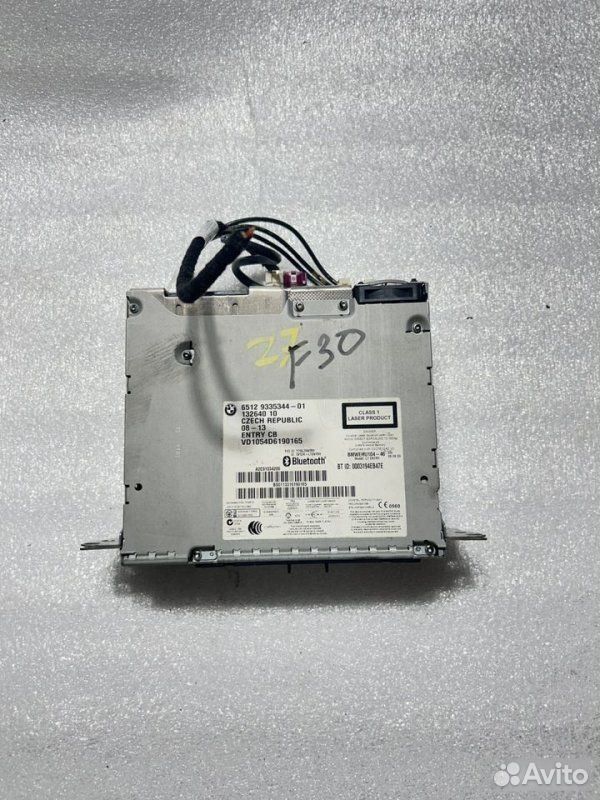 Магнитола CD BMW 3 F30 N20B20 2012