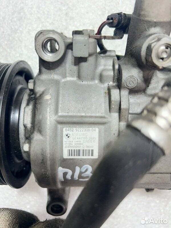 Компрессор кондиционера BMW 3 F30 N13B16 2012