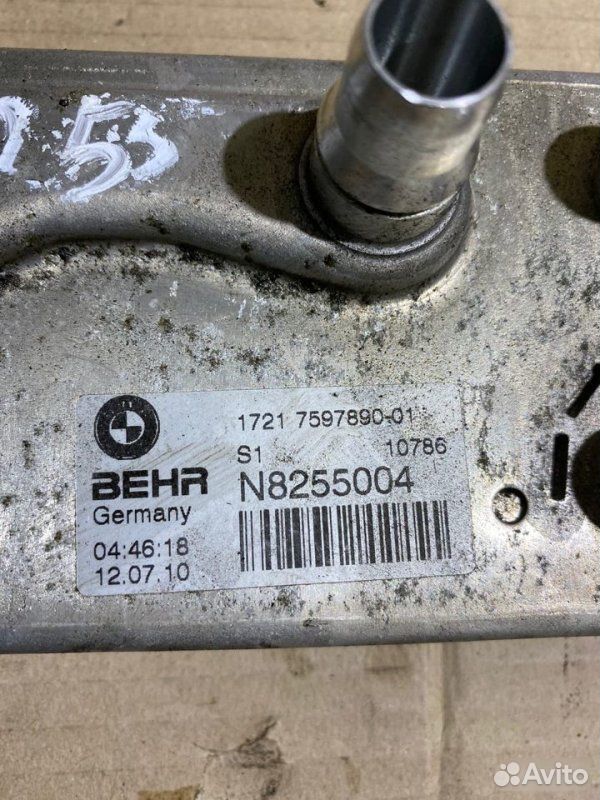 Радиатор охлаждения масла АКПП BMW 5 F07 N55B30