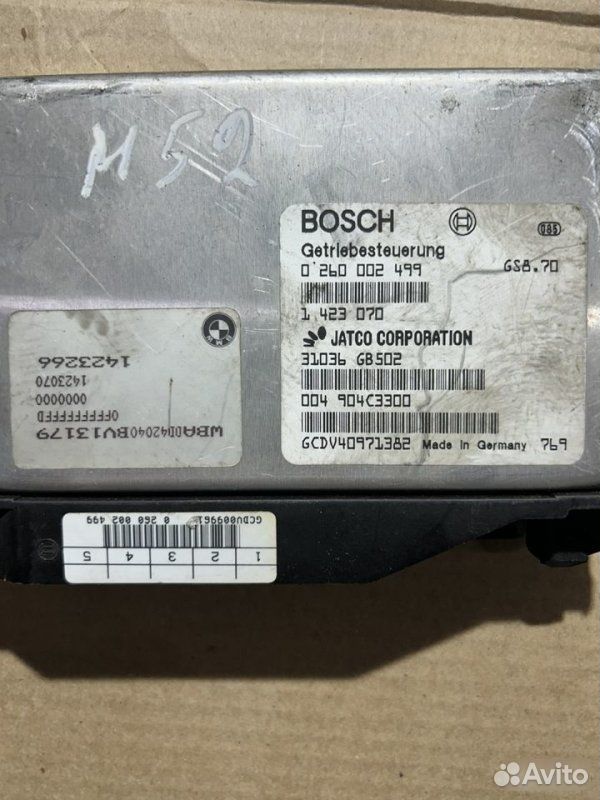 Блок управления АКПП BMW 5 E39 M52B25 1998