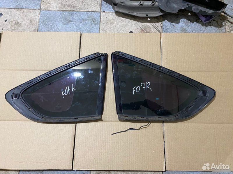 Боковое стекло глухое левое BMW 5 F07 N55B30 2010