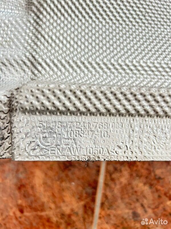 Теплоизоляция щита левая BMW 3 F30 N20B20 2012