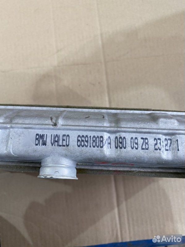 Радиатор отопителя BMW X5 E70 N52B30 2008