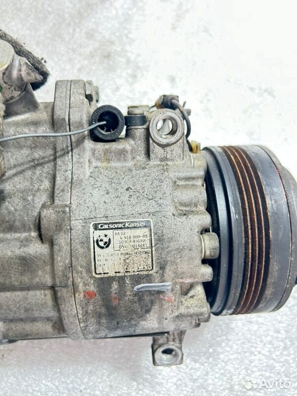 Компрессор кондиционера BMW X5 E53 M54B30 2006