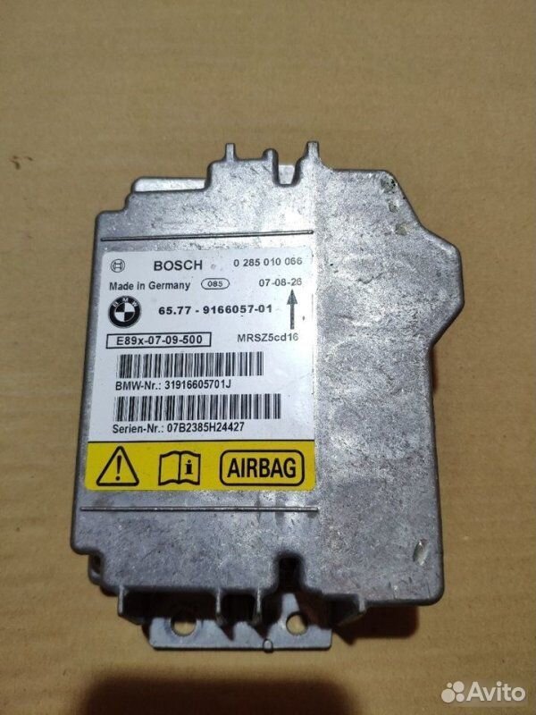 Эбу нпб блок airbag BMW 1 E87 N46B20 2008