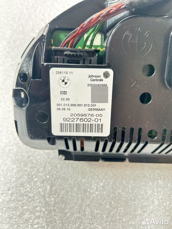 Панель приборов BMW 5 F10 N52B30 2010