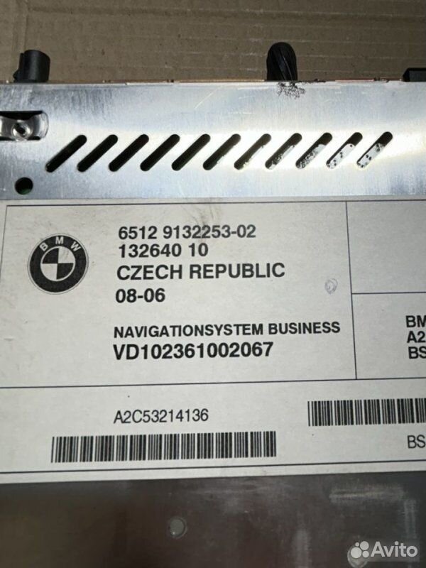 Магнитола BMW X3 E83 N52B30 2007
