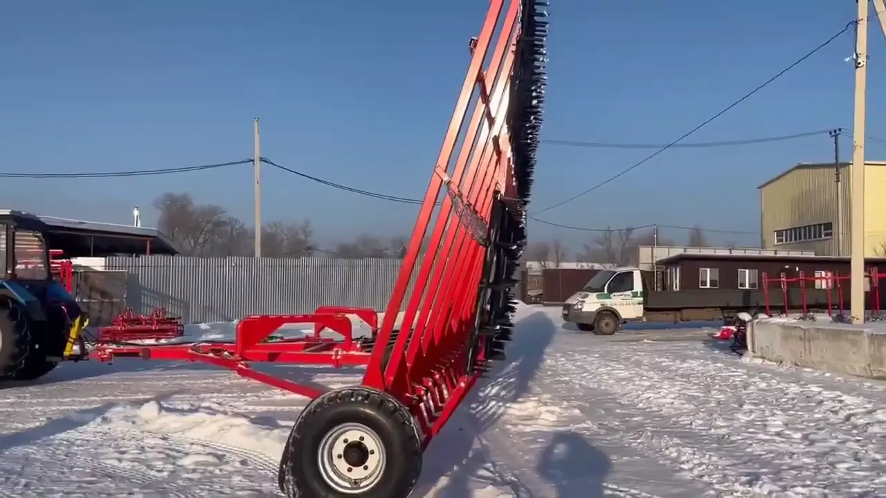 Сцепка широкозахватная гидрофицированная СШГ-13-27м