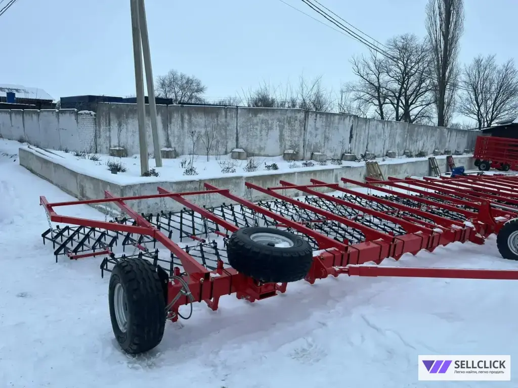 Сцепка широкозахватная гидрофицированная СШГ-13-27м