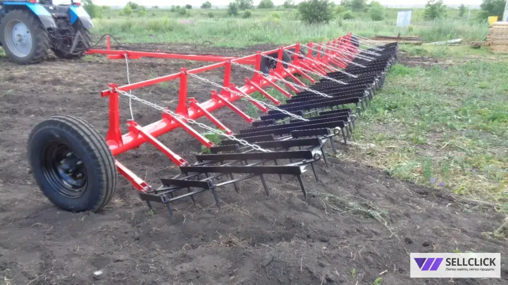Борона зубовая односледная БЗУ-12