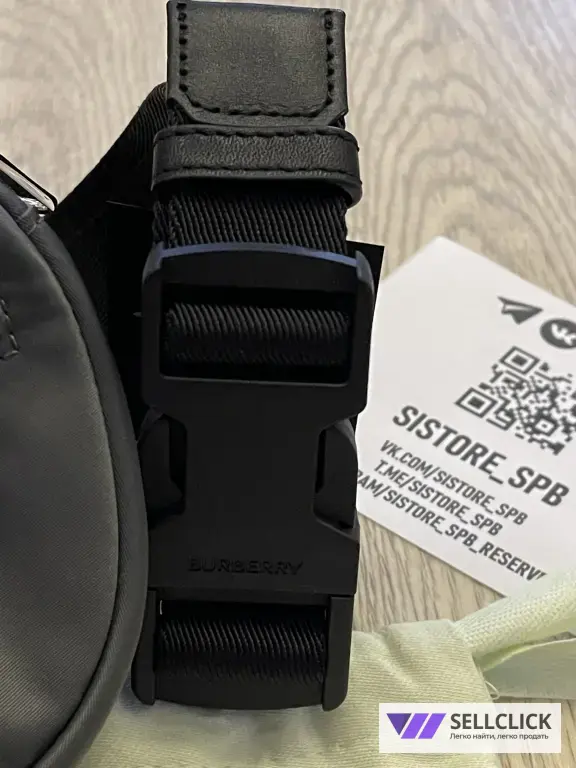 Поясная Сумка Burberry Nylon Оригинал