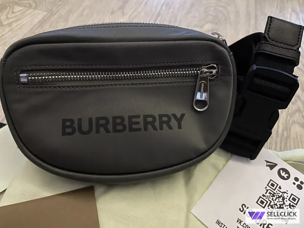 Поясная Сумка Burberry Nylon Оригинал
