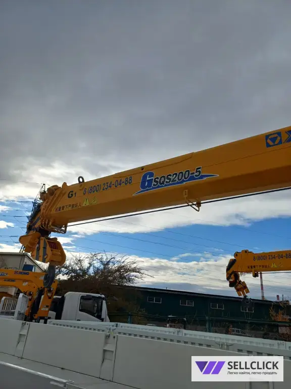 КМУ 8 тонн на базе ISUZU GUGA