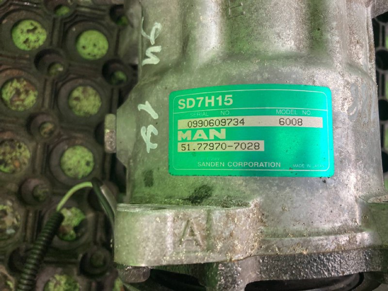 Компрессор кондиционера MAN TGS