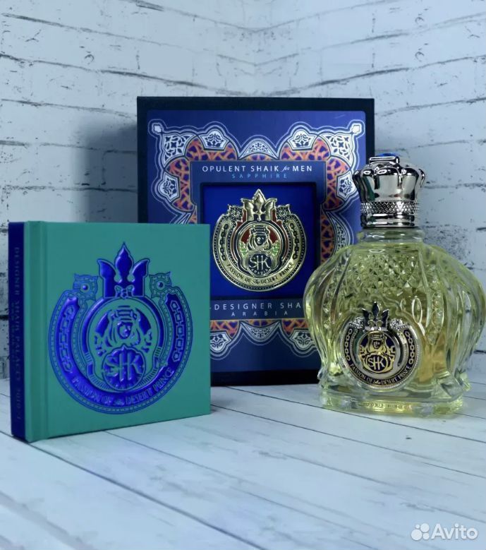 Арабские Духи Шейх 77, Opulent Shaik Sapphire №77