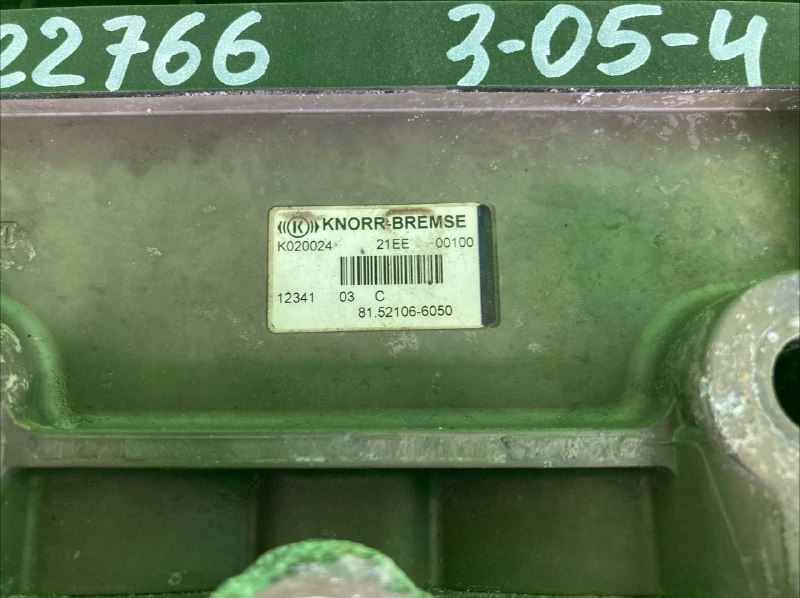 Модулятор EBS MAN TGX