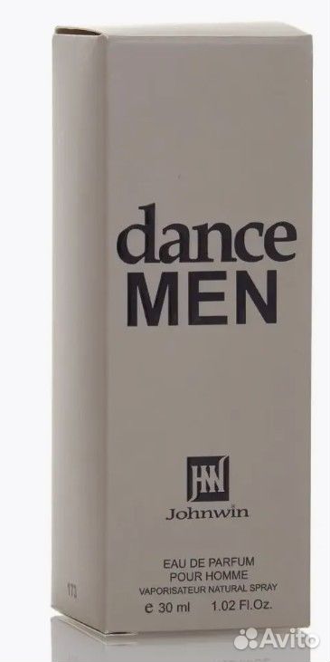 Арабские духи ОАЭ johnwin Dance Men мужские 30 мл
