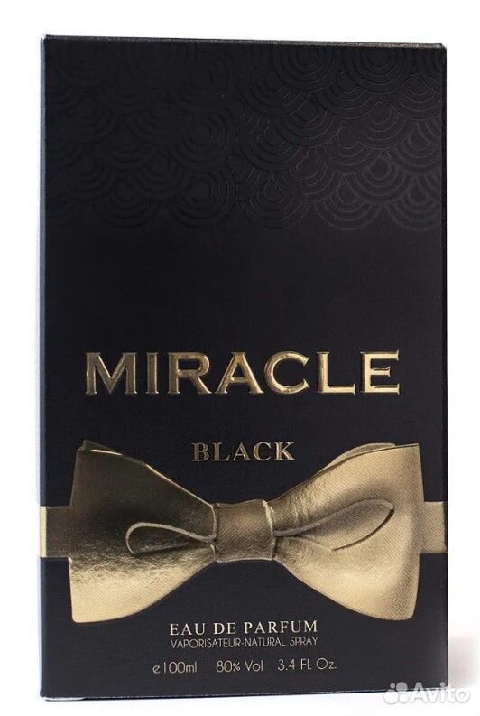 Парфюмерная вода Aurora Miracle Black 100 мл