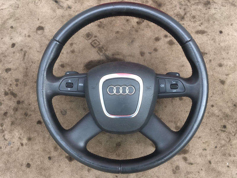 Рулевое колесо руль с подушкой безопасности на Audi A6 C6 4F / Ауди А6 С6 2006-2012г. \nОригинал. В отличном состоянии. \nКонтрактная запчасть из Японии. \nОтправим в регионы ТК.