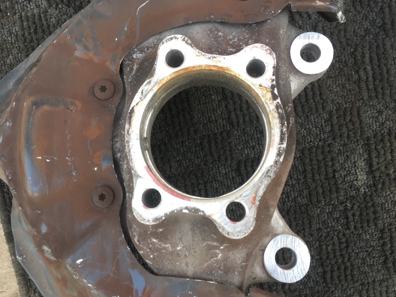 Кулак поворотный передний правый на Audi A6 C6 4F / Ауди А6 С6 2006-2012г. Оригинал.