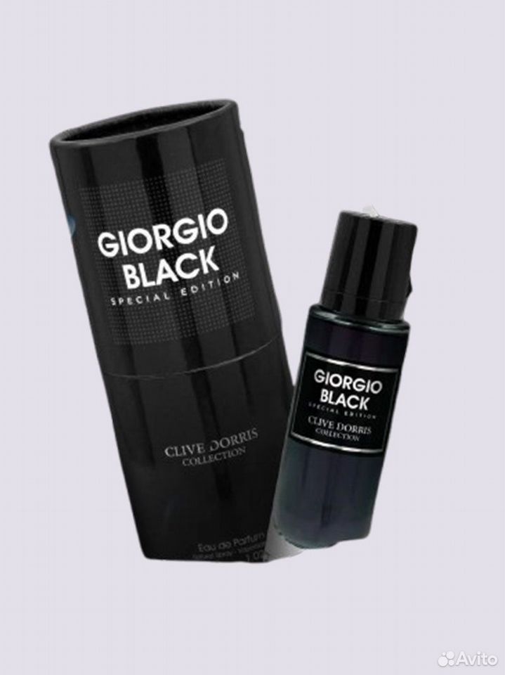 Арабские духи ОАЭ Giorgio Black Eau De Parfum от C