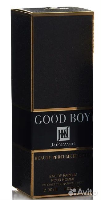 Арабские духи ОАЭ Johnwin Good Boy мужские 30 мл