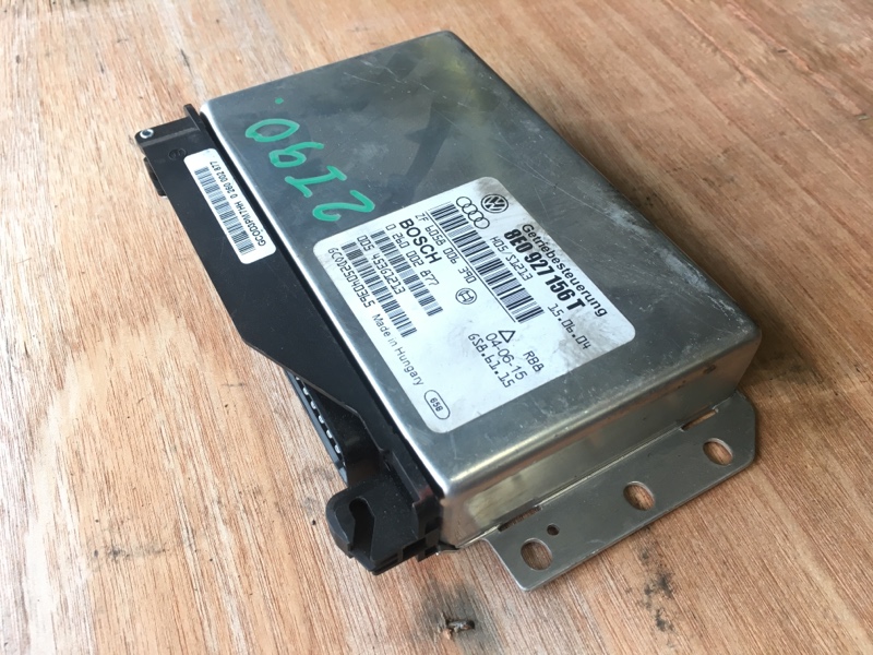 Блок управления АКПП полный привод 4WD на Audi A4 B6 / Ауди А4 Б6 2000-2004г. Оригинал. В отличном состоянии. Без дефектов. Контрактная запчасть из Японии. Отправим в регионы Т