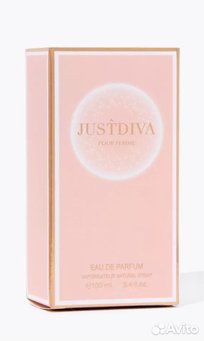 Туалетная вода женская Justdiva, 100 мл
