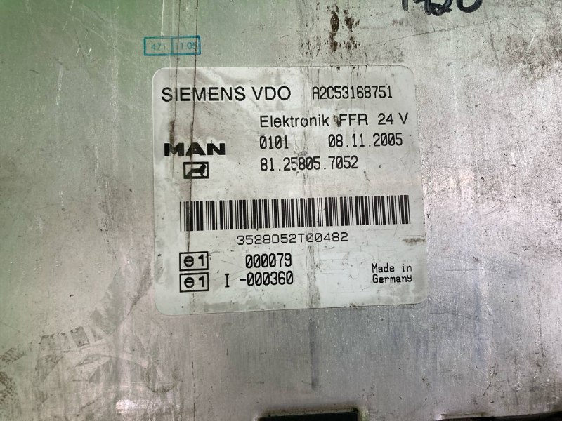 Блок управления MAN TGA