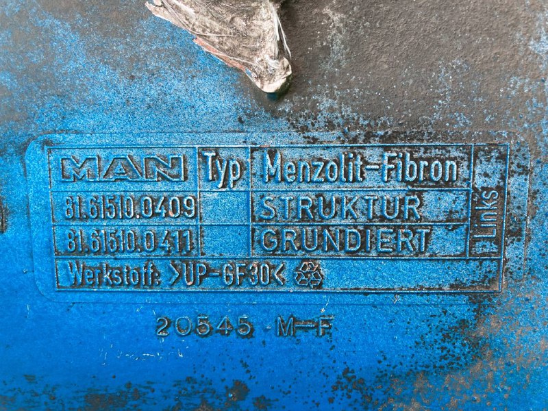 Крыло переднее MAN TGX