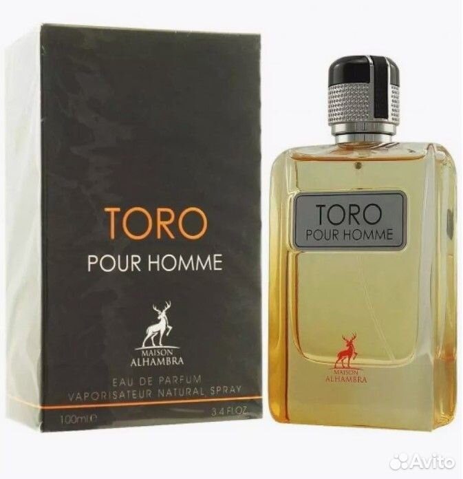 Парфюмерная вода Alhambra Toro Pour Homme 100 мл м