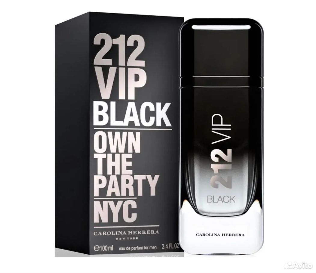 Духи carolina herrera 212 VIP black 100мл