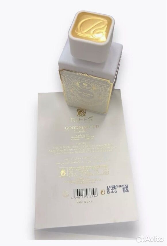 Парфюмированная вода Riiffs Goodness Oud Blanc Per