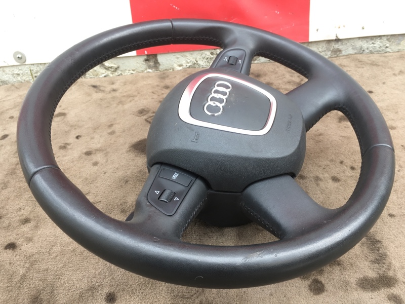 Рулевое колесо руль с подушкой безопасности на Audi A6 C6 4F / Ауди А6 С6 2006-2012г. \nОригинал. В отличном состоянии. \nКонтрактная запчасть из Японии. \nОтправим в регионы ТК.