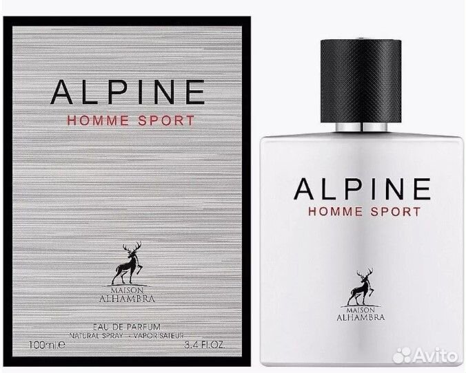 Парфюмерная вода Maison Alhambra Alpine Homme Spor