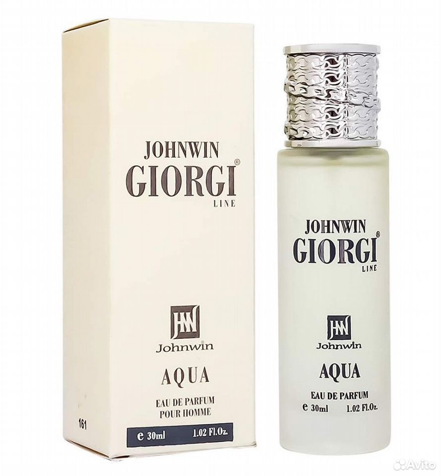 Арабские духи Johnwin Giorgi Aqua 30ml