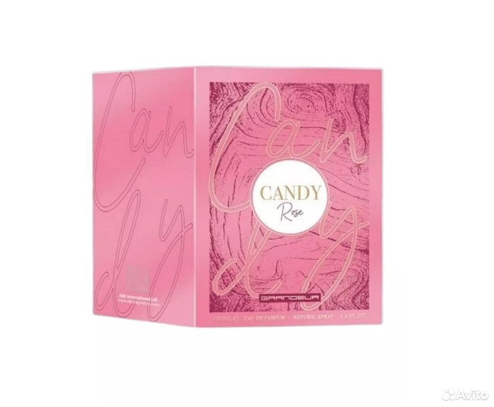 Парфюмерная вода мускусная Candy Rose 100мл