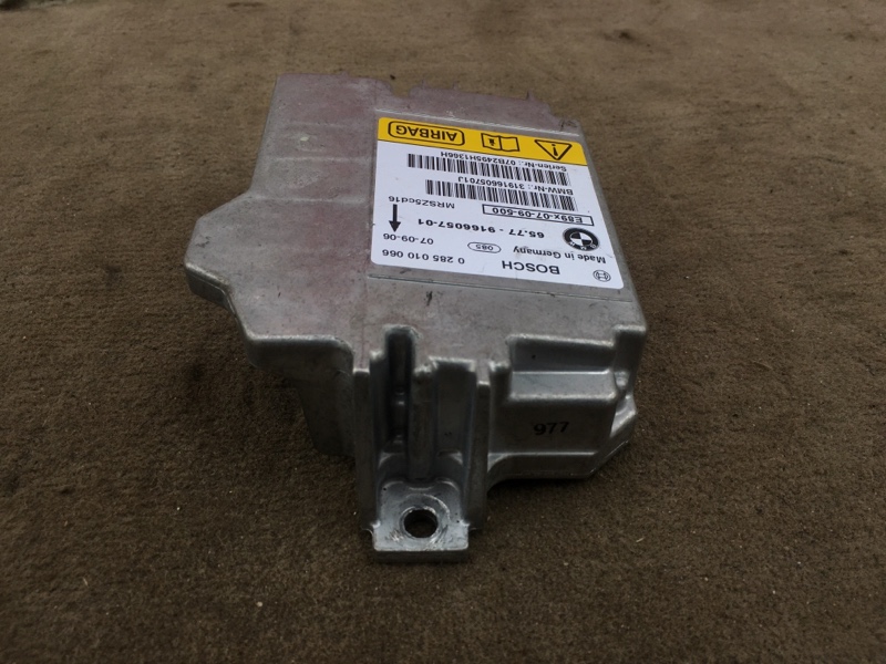 Блок управления AIR BAG на BMW 1 E87 E81 / БМВ Е87 рестайлинг 2004-2011г
