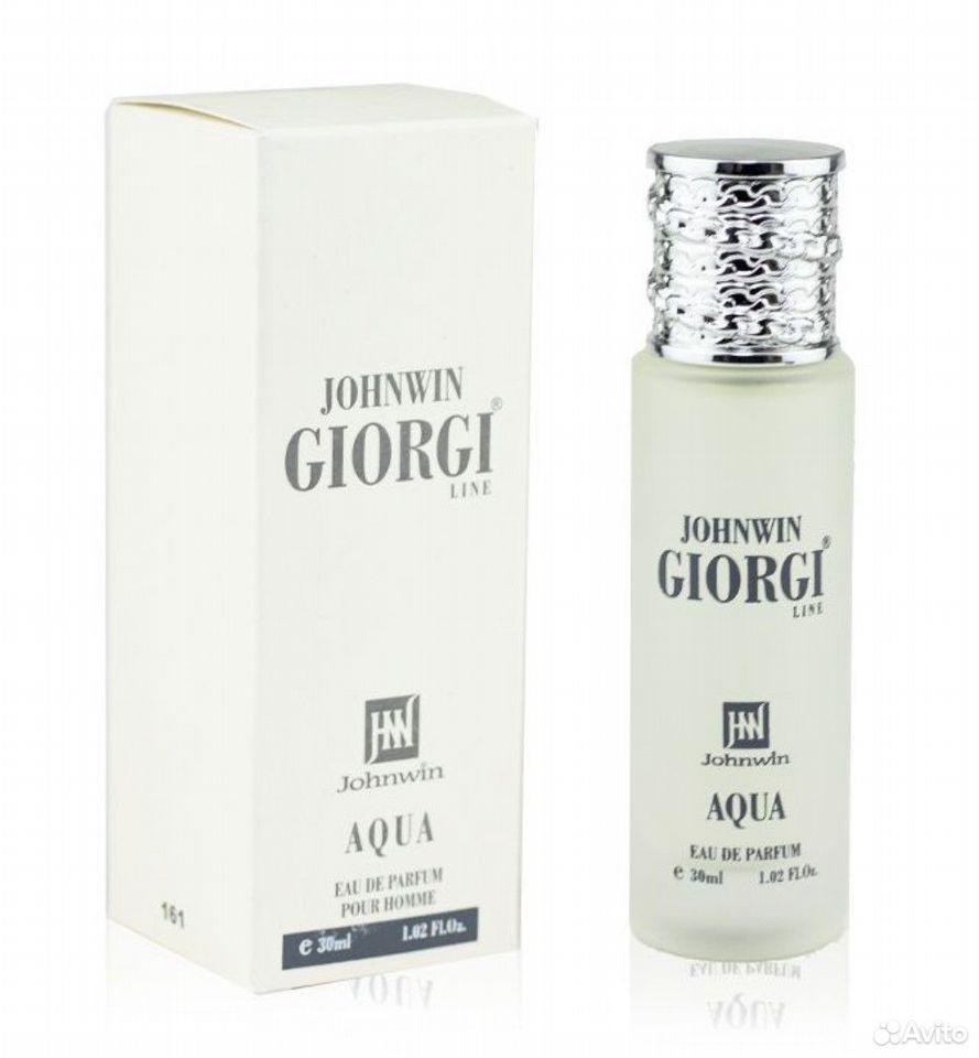 Арабские духи Johnwin Giorgi Aqua 30ml