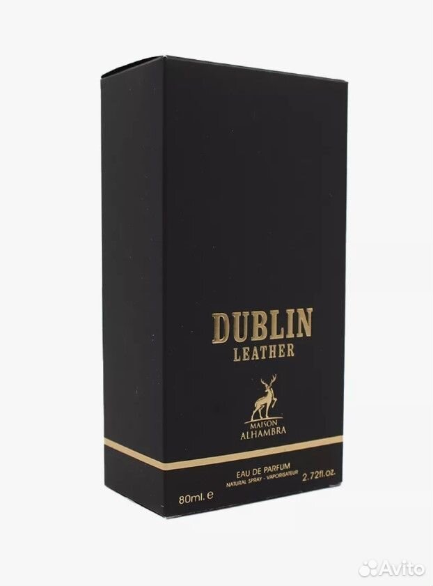 Парфюмерная вода Alhambra Dublin Leather 80 мл муж
