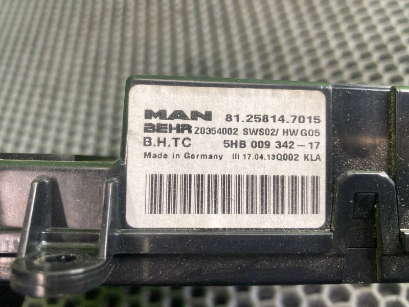 Прибор управления MAN TGX