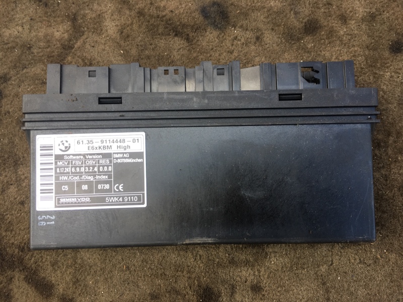 Блок комфотра БМВ Е60 Е61 / BMW 5 Е60 Е61 2003-2009г.
