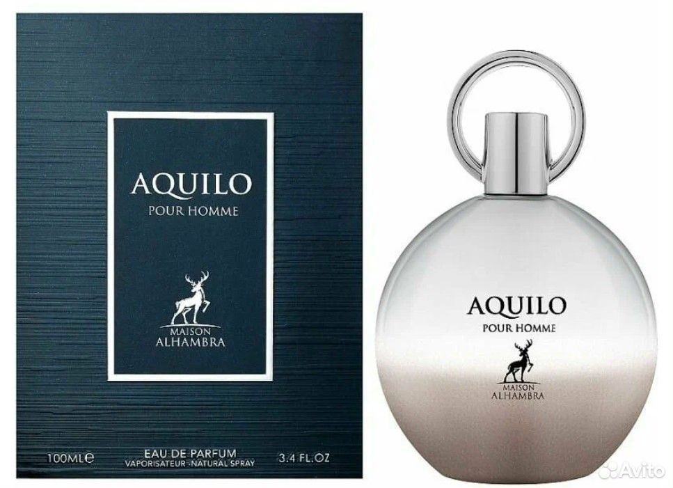 Парфюмерная вода Alhambra Aquilo Pour Homme 100 мл