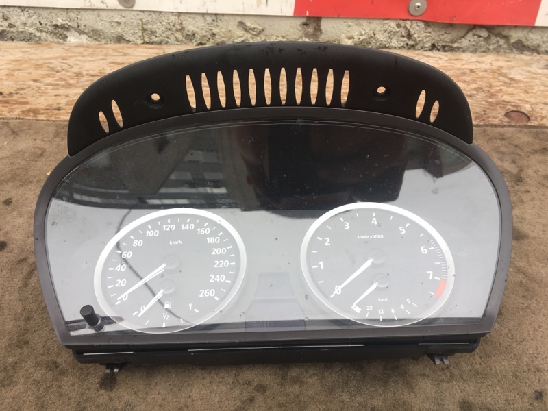 Панель приборов на БМВ Е60 Е61 / BMW 5 Е60 Е61 2003-2009г. Оригинал. В отличном состоянии. Без дефектов. \nКонтрактная запчасть из Японии. Без пробега по РФ. \nОтправим в регионы ТК.