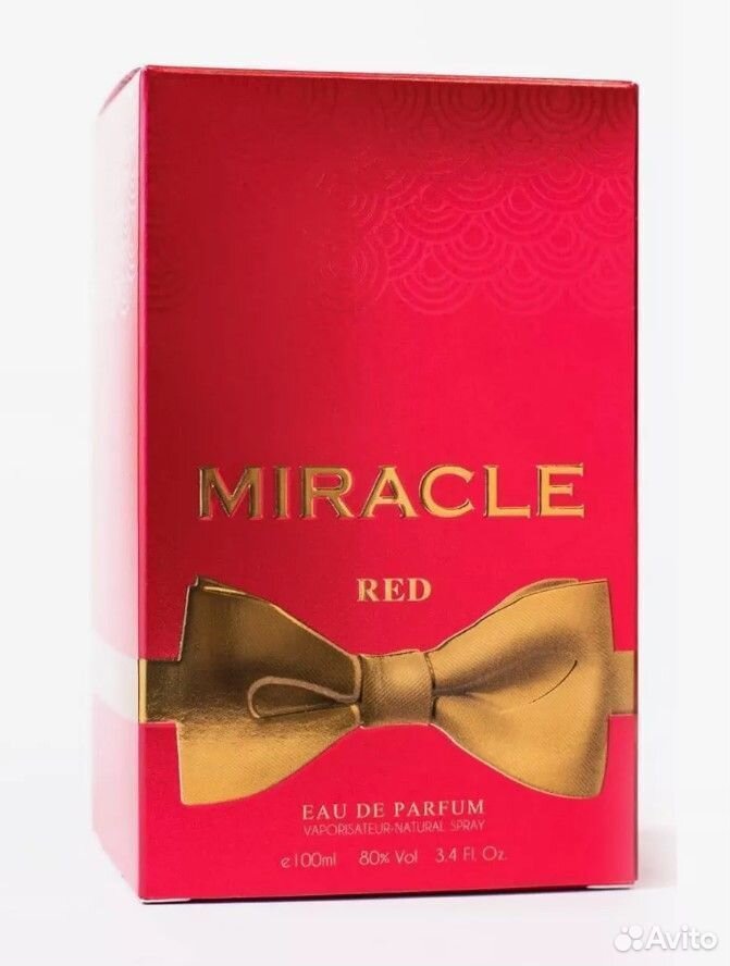 Парфюмерная вода Miracle Red Aurora Scents 100 мл