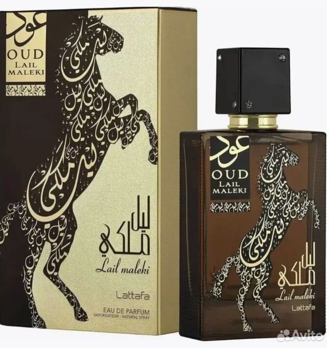 Арабские духи ОАЭ Lattafa Oud Lail Maleki унисекс
